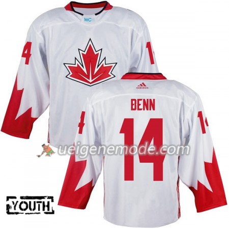 Kanada Trikot Jamie Benn 14 2016 World Cup Kinder Weiß